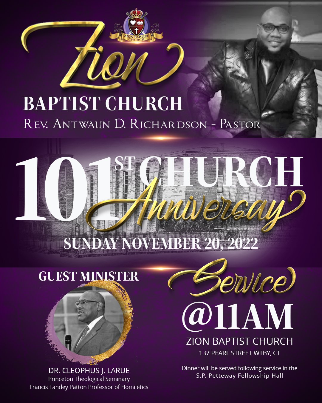 101 Church Anniversary Extended Social Media Post