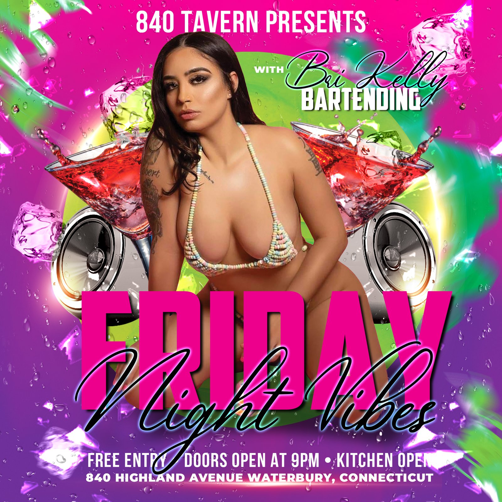 Club 840 Social Media Flyer
