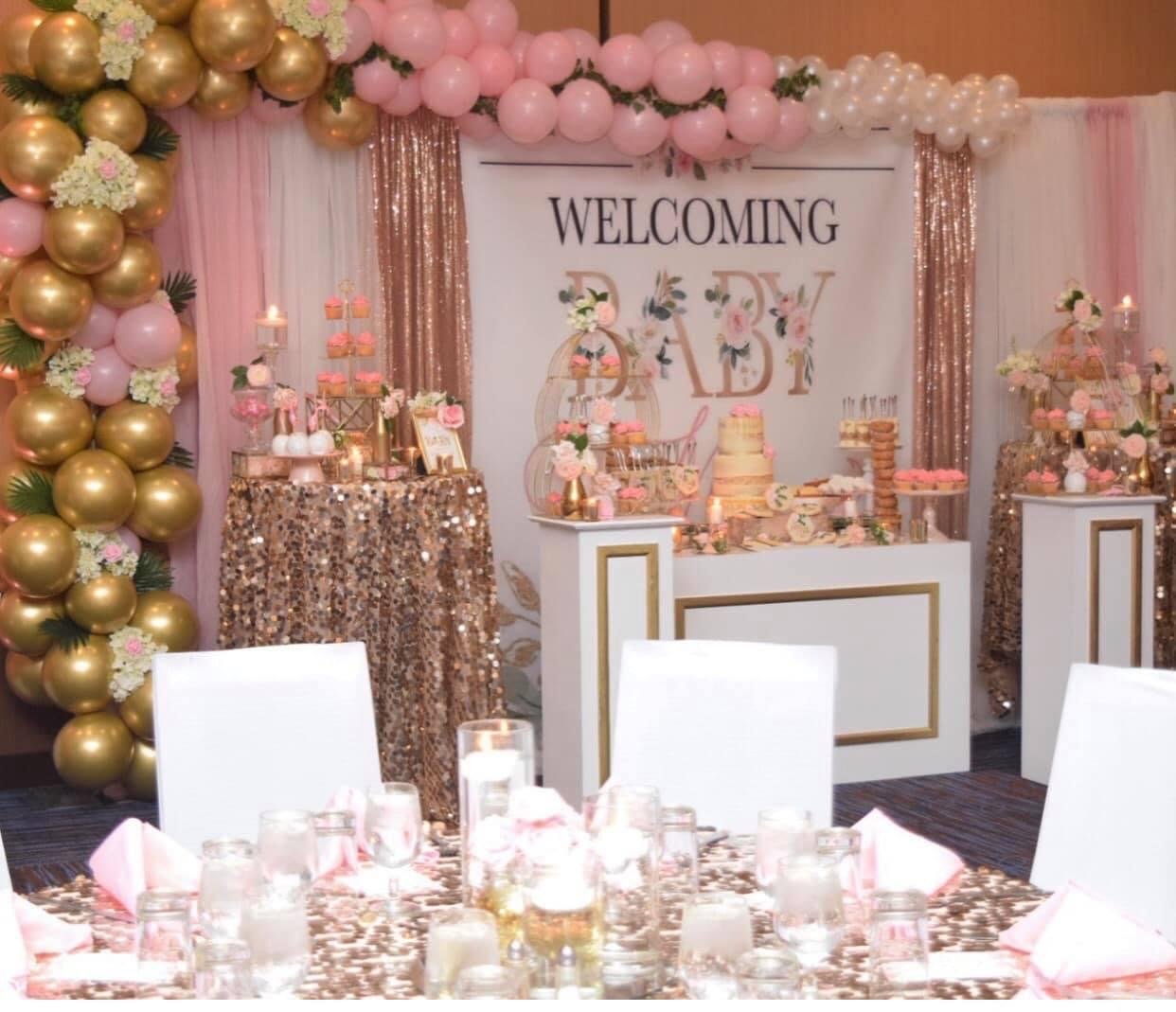 Luxury Floral Themed Baby Shower 2023