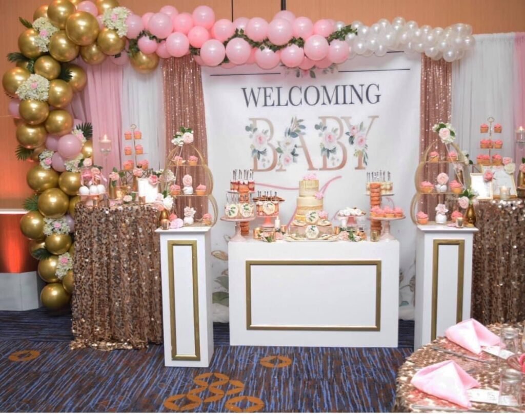 Luxury Floral Themed Baby Shower 2023