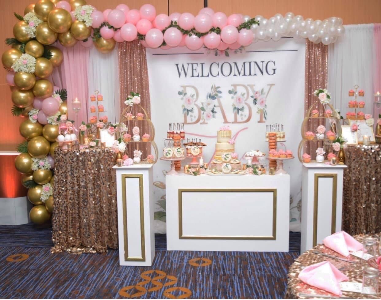 Luxury Floral Themed Baby Shower 2023