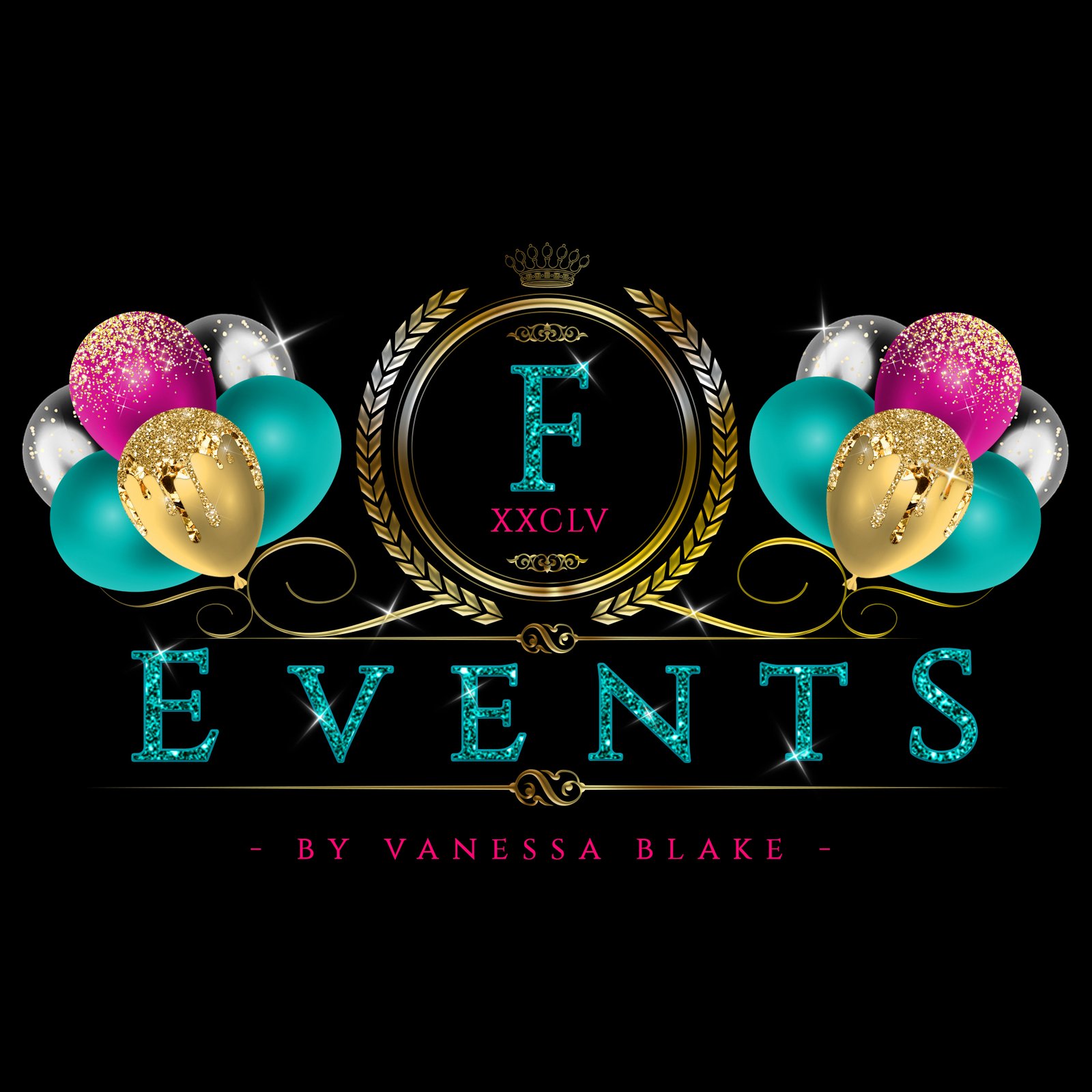 Events by Vanessa Blake Logo Concept