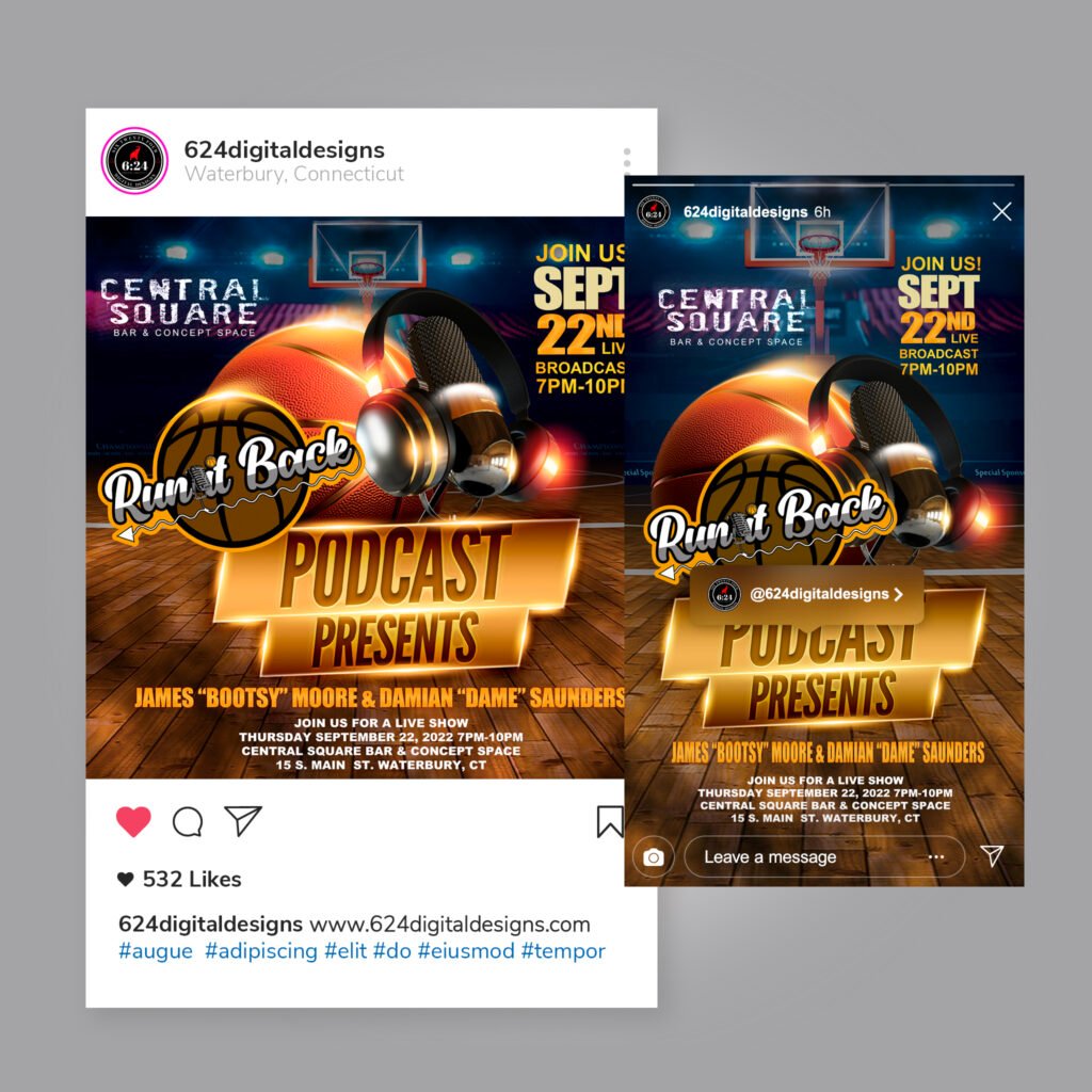 Run It Back Podcast Social Media Marketing