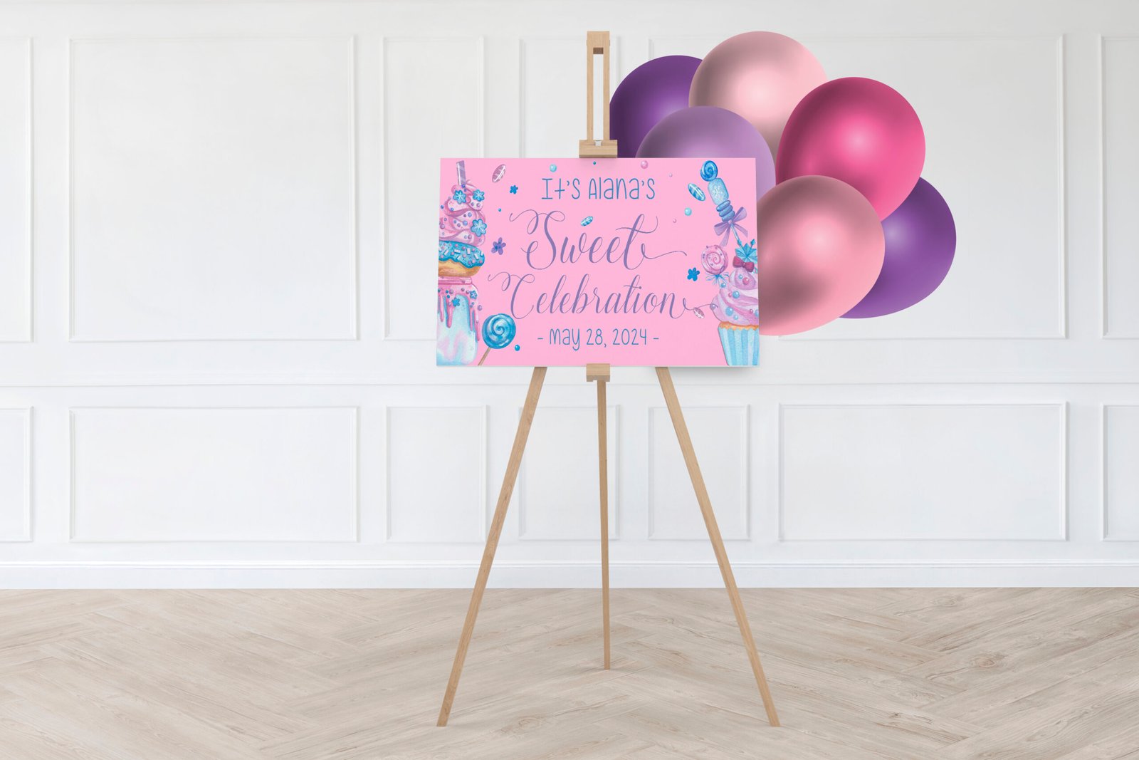 Sweet Celebration Party Package Event Sign