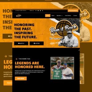 Run It Back Podcast Premium Interactive Media Website designed by 6:24 Digital DesignsRun It Back Podcast Thumbnail