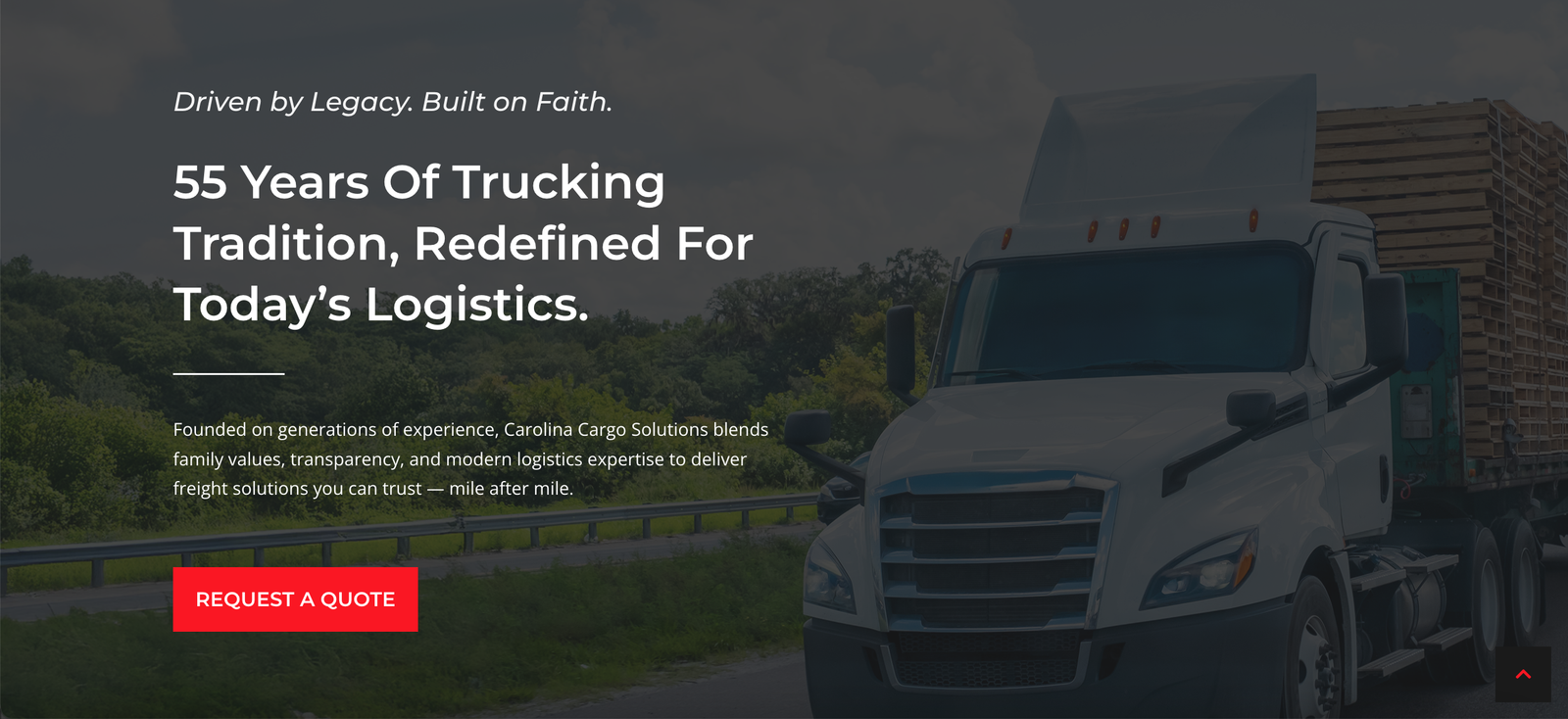 Carolina Cargo Solutions Screen Grab 2