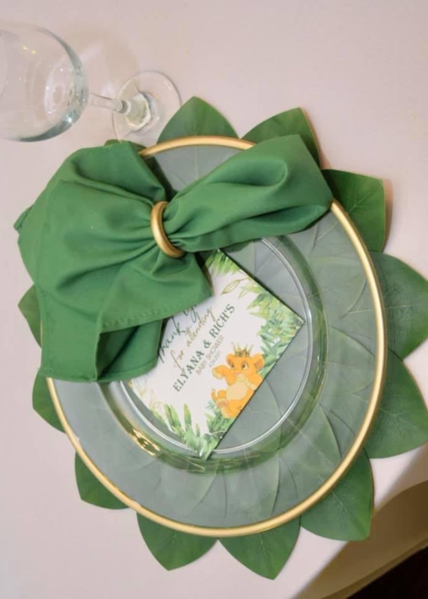 lion king inspired baby showers 1