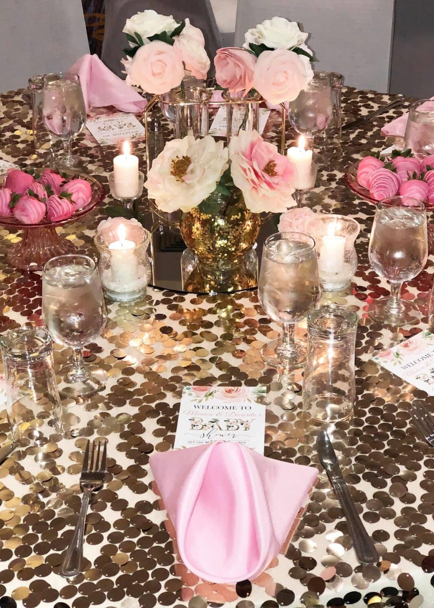 luxe floral baby shower design package 7