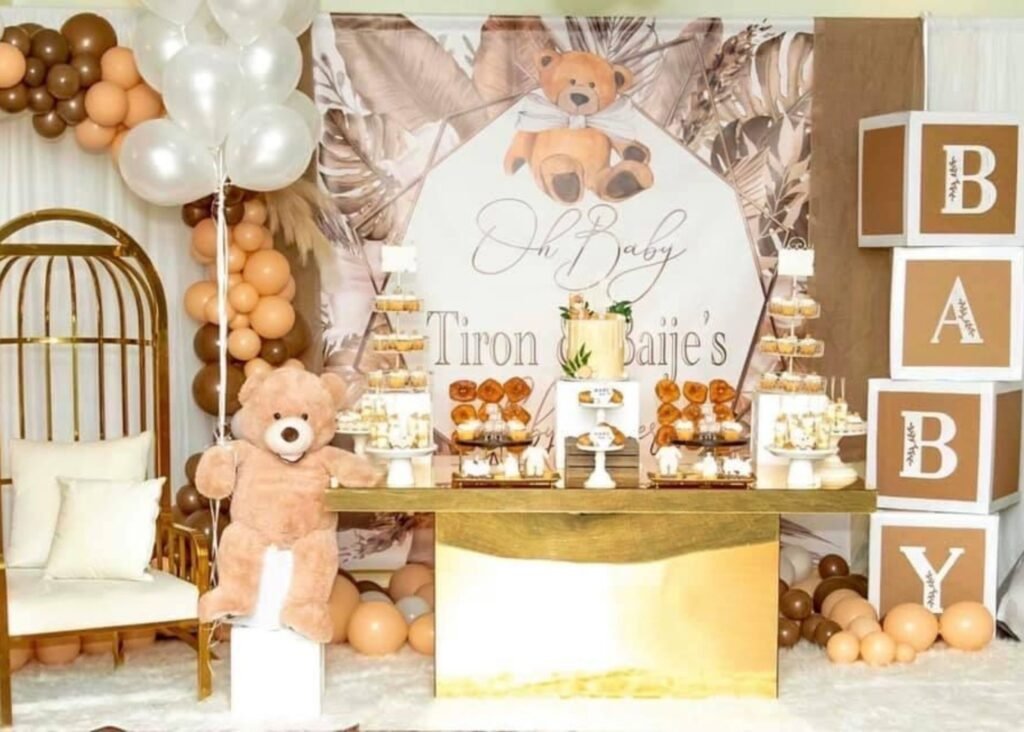 teddy bear themed baby shower 2