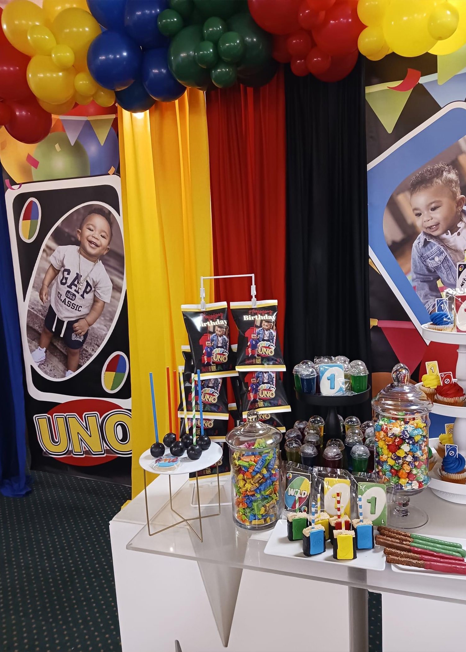 uno themed birthday backdrops 3