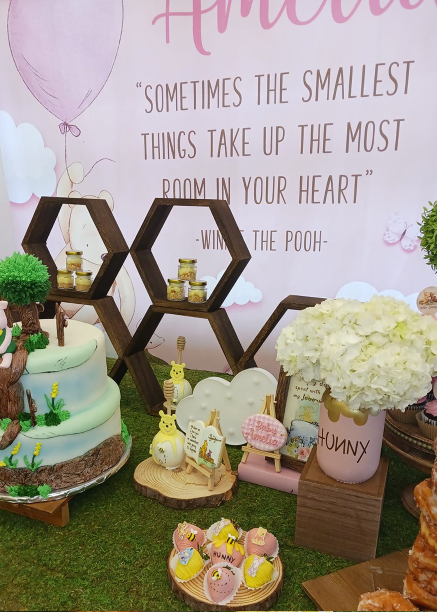 winnie the pooh baby shower backdrop 3